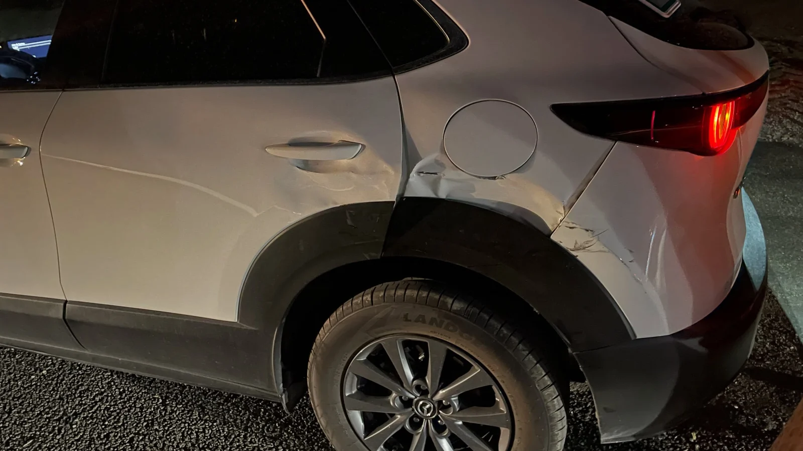 Vehículos implicados en el accidente atendido en la RM-512