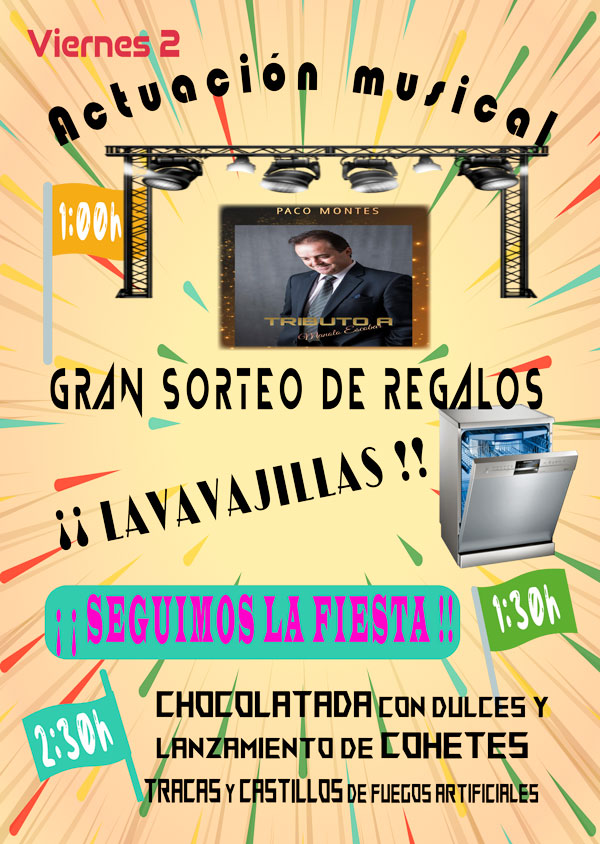 Programa de la noche del viernes y madrugada del sábado